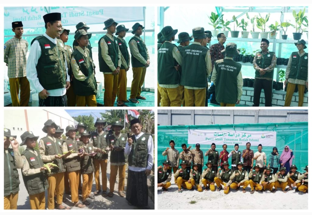 Gandeng Petrokimia Gresik, Pondok Pesantren Refah Islami Wakili Kabupaten Gresik dalam Ecopesantren tingkat Jawa Timur